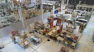 nuage de points d'un usine numérique